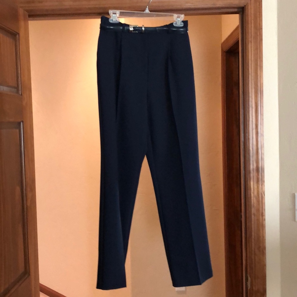 Liz Baker Navy Dress Pants